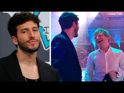 Sebastián Yatra's Reaction to Ed Sheeran Watching Him During His Performance