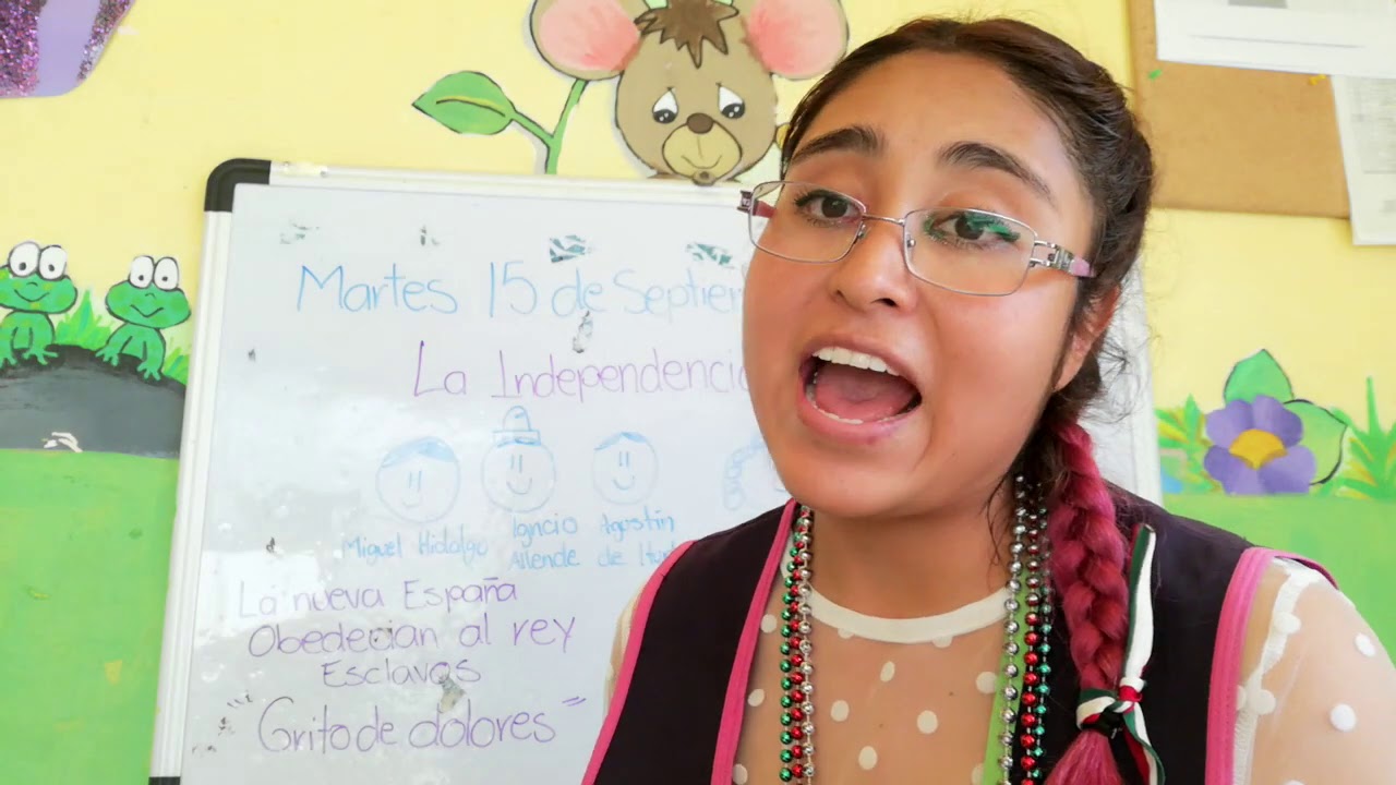 Explicación 15 de septiembre (México) para niños de preescolar 🇲🇽🇲🇽🇲🇽