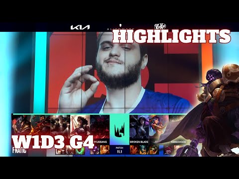 Fnatic vs Schalke 04 - Highlights | Week 1 Day 3 S11 LEC Spring 2021 | FNC vs S04