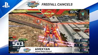 PlayStation Mobile Suit Gundam Extreme Vs. Maxiboost On - Freefall Cancels | PS CC anuncio