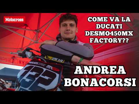 Andrea Bonacorsi talks about the Ducati Desmo450MX Factory | Exclusive Interview