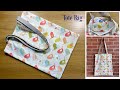 DIY Tote Bag | Sew a Classic French Seams Tote Bag | Beginner Friendly| How to Sew | Bag making
