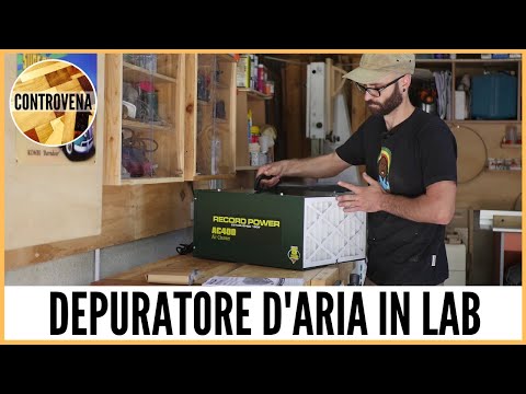 DEPURADOR de ar Record Power AC400 | Falegnameria, fai da te e lavorazione del legno