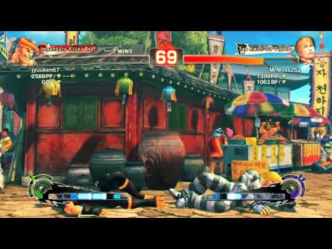 SSF4 AE: jyuuken67 (Adon) vs MrMoss252 (Cody)