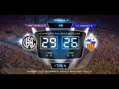 Handbol Sènior: UEH Calella B vs CA SABADELL B
