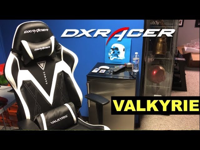 Ghế DXRacer Valkyrie Series GC-V03-NW-B4 (Đen/Trắng)