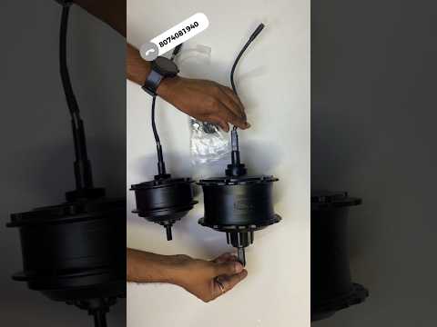 36V 350W Fat Bike Hub Motor product demo video