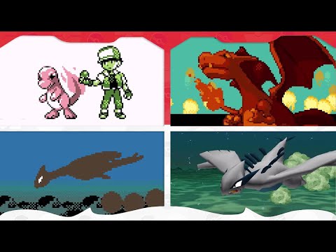 Evolution of Pokemon: Title Screens ᴴᴰ (1995 - 2019) [33 games]