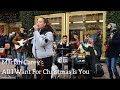 HAPPY SHOPPERS DANCING | All I Want for Christmas Is You - Mariah Carey | Allie Sherlock & Band