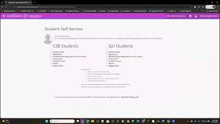 How to view your class schedule
