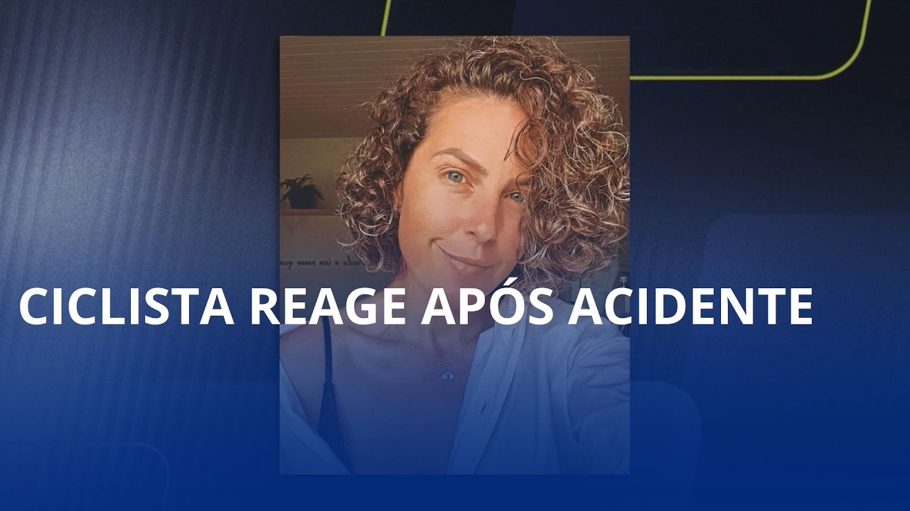 Ciclista reage após grave acidente. Ana Paula Regueira já acordou, mas permanece na UTI