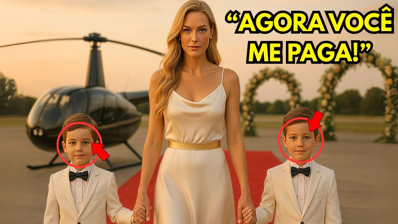 O MILIONÁRIO EXPULSOU SUA ESPOSA — 7 ANOS DEPOIS ELA VOLTOU COM GÊMEOS E UM SEGREDO QUE O DESTRUIU!