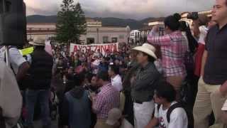 preview picture of video 'Ayotzinapa Somos Todos. Octubre 8, 2014. Marcha protesta en San Cristóbal de Las Casas, Chiapas.'