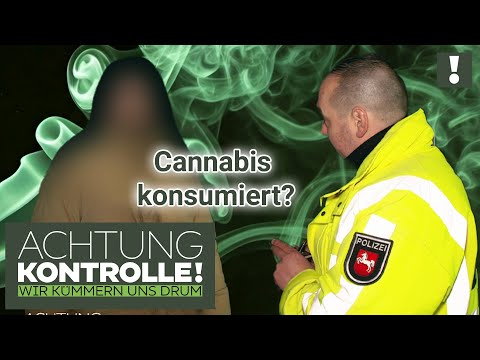 HIGH am Steuer? 🥦 Fahrer verhält sich AUFFÄLLIG! | Achtung Kontrolle