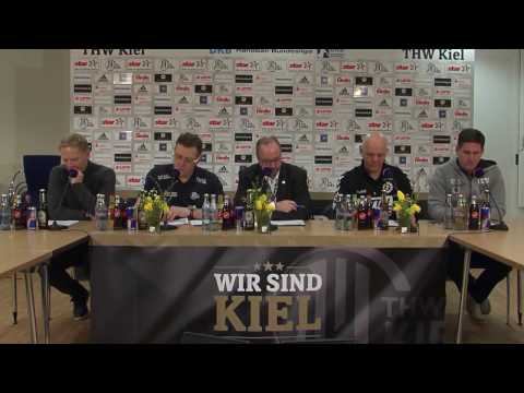 Pressekonferenz: THW Kiel - HSG Wetzlar, 19.02.2017