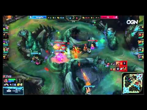 [LCK] Highlight LZ vs CJ game 1 (17/3/2016)