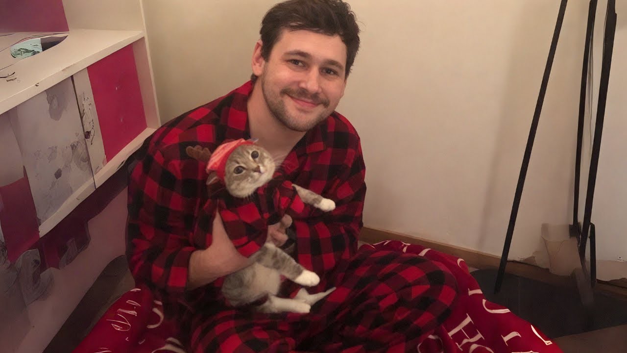 My Husband with Cat He Did Not Want 😹