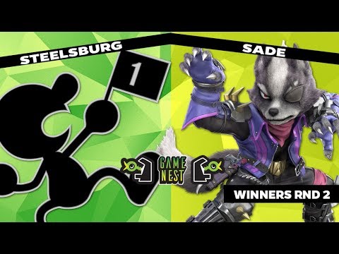 Game Nest Smash It Up: Steelsburg (Game & Watch) vs Wolf (Sade) - Winners Round 2