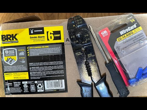 How to Install 3 Wire Smoke Sensors and Detectors | DIY for Kidde BRK First Alert SMI100-AC Honeywel