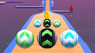 Sky Rolling Ball 3d Race | All Magic Balls Racing | Android,Gameplay