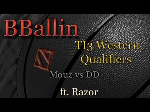 Mouz vs DD (TI3 Western Qualifiers) ft. Razor