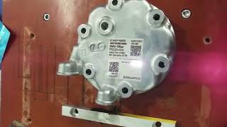 Automobile Engine Parts Marking by RHTEC Fiber Laser Engraving Machine