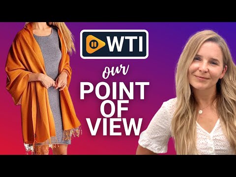 Pashmina Women's Silk Wrap - WTI product video review