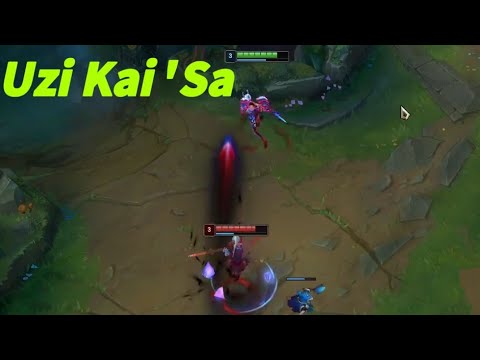 UZI KAI'SA VS XAYAH , HE IS A MONSTER ON KAI'SA!