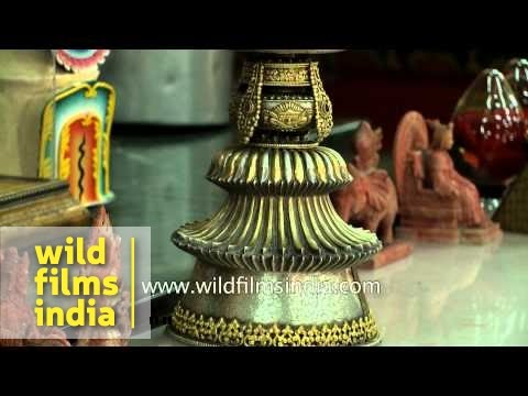 Inside Padmasambhava shrine room of Mindrolling Monastery