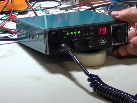 Grandstand Bluebird  - UK CB radio, (CB 27/81) (Mobile) -  On The Air Test