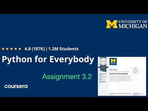 Python For Everybody Assignment 3 2 Program Solution Assignment 3 2 Python For Everybody