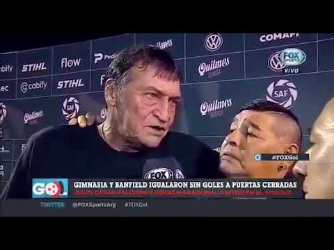 Julio Falcioni   Diego Maradona en La Plata