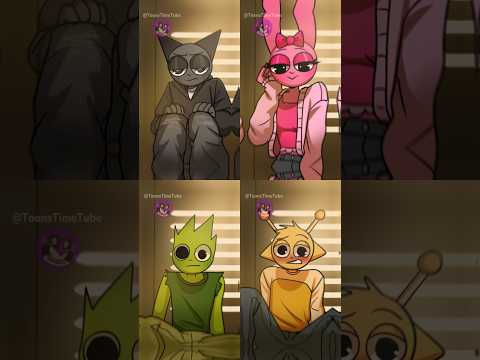 7 minutes in heaven  compilation #sprunki