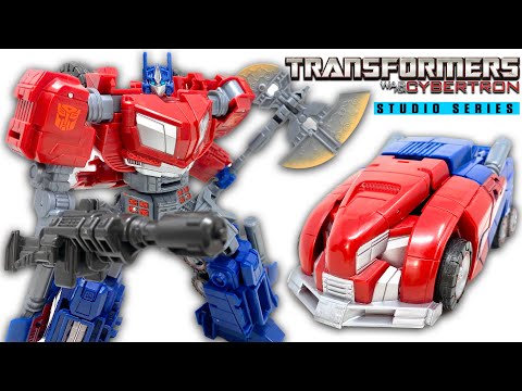 Transformers Studio Series GAMER EDITION 03 War For Cybertron Voyager Class OPTIMUS PRIME Review