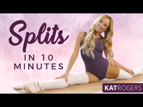 Splits Flexibility Ballet Stretches | Professional Dancer, Kat Rogers, How to, At Home