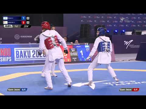 204 R64 Women  67kg ARG RIVAS V  AIN LAZUTA V