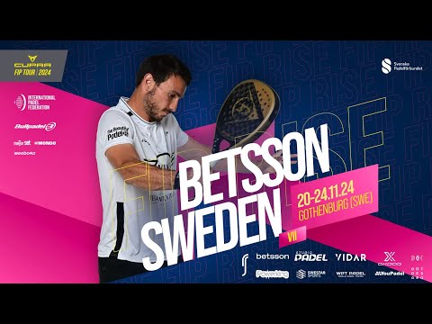 PADEL! BETSSON FIP RISE VI – SEMI & FINALS  LIVE from Centre Court | Multi-Angle