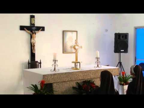 Retiro de Missionários - Missão Voz dos Pobres 2015- 1 adoração irmãs Tereza e Dulce