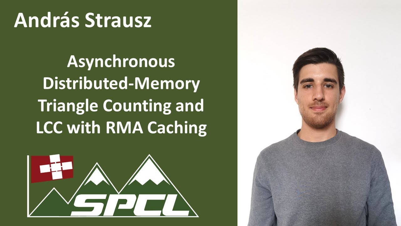 Asynchronous Distributed-Memory Triangle Counting and LCC with RMA Caching