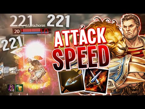 You've Never Seen a Hercules AUTO ATTACK THIS FAST IN SMITE!