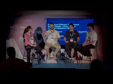 Governance Subtrack: "Debate sobre los Modelos de Gobernanza – Centralización vs. Descentralización en Web3"
