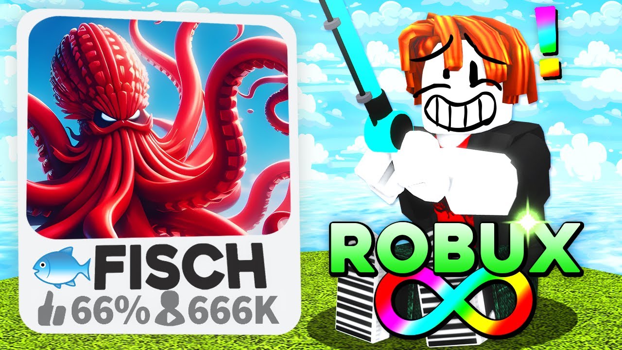 🔥 GASTEI MUITO ROBUX PRA ME TORNAR O TOP 1 DESSE JOGO DO ROBLOX 😨 (Atualização Secreta do Fisch)