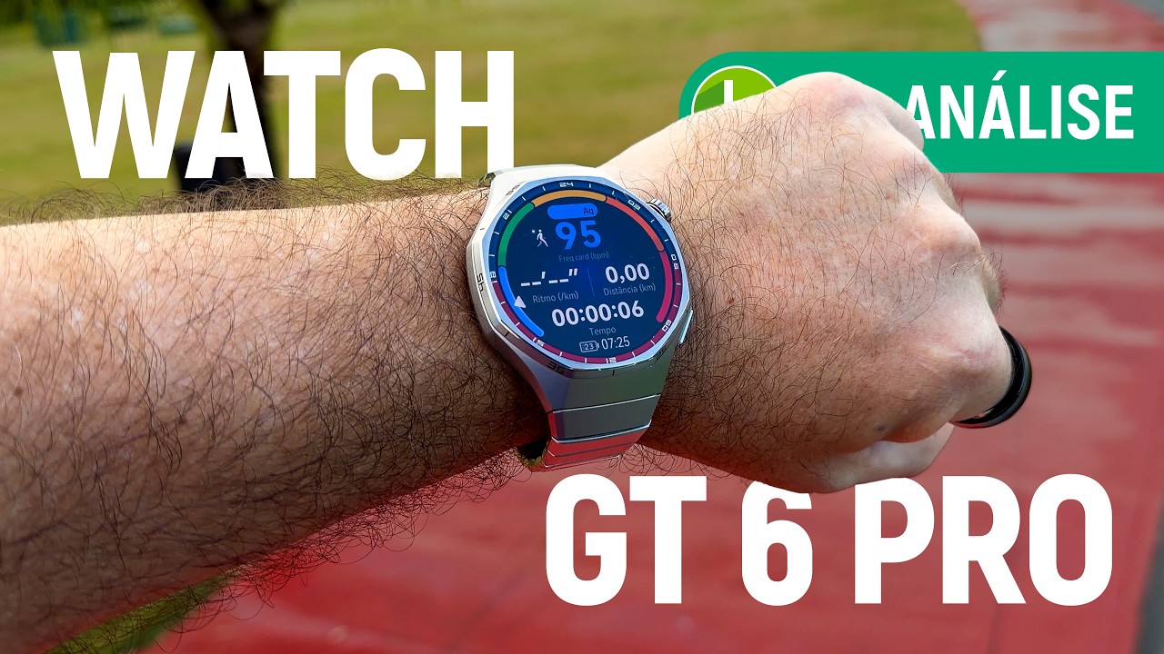 Miniatura da avaliação em vídeo de Smartwatch Huawei Watch GT 6 Pro 46mm