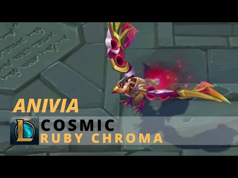 Cosmic Anivia Ruby Chroma - League Of Legends