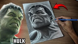 COMO desenhar o HULK realista do ZERO - Aula COMPLETA✍🏽