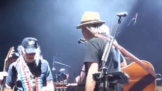 Neil Young  with Willie Nelson &quot;Are There Any More Real Cowboys&quot; &amp; &quot;Okie from Muskogee&quot; 4 26 2016