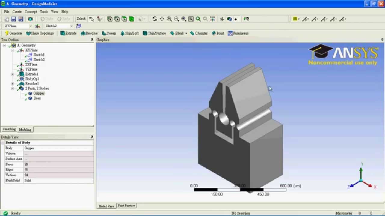ANSYS WORKBENCH MODELING TUTORIAL-2