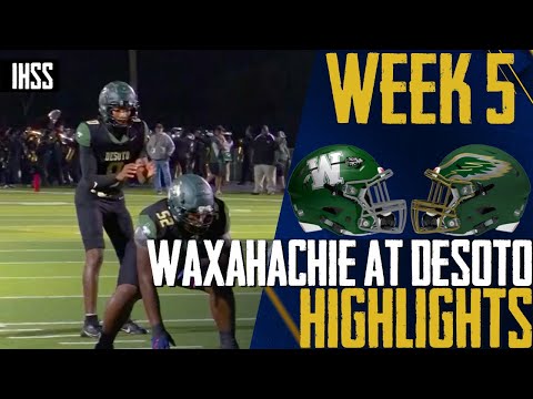 DeSoto Dominates Waxahachie 40-17 in a High-Octane 11-6A Clash