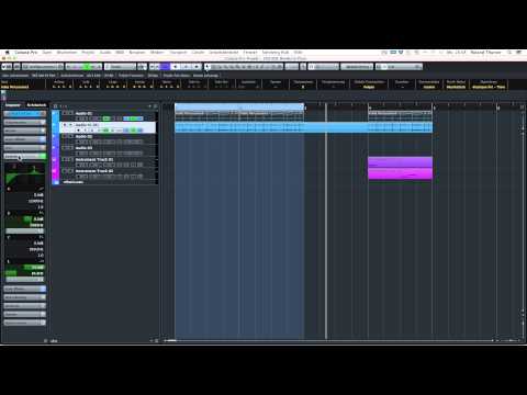 Cubase 8: 20.42 Render in Place