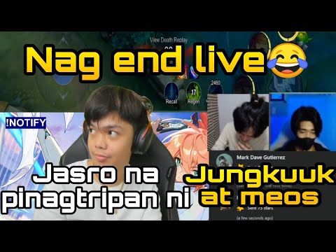 King Jasro pinagtripan ni jungkuuk at meos 😂| Jungkuuk at meos prinank si King jasro